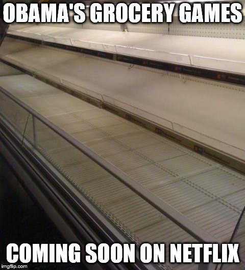 OBAMA'S GROCERY GAMES | OBAMA'S GROCERY GAMES; COMING SOON ON NETFLIX | image tagged in netflix | made w/ Imgflip meme maker