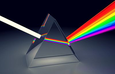Rainbow prism Blank Meme Template