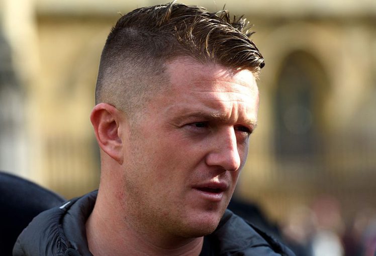 High Quality Tommy Robinson Blank Meme Template
