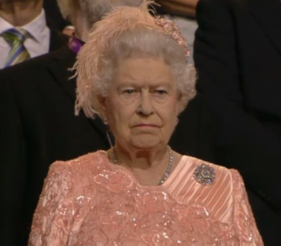 Grumpy queen Blank Meme Template