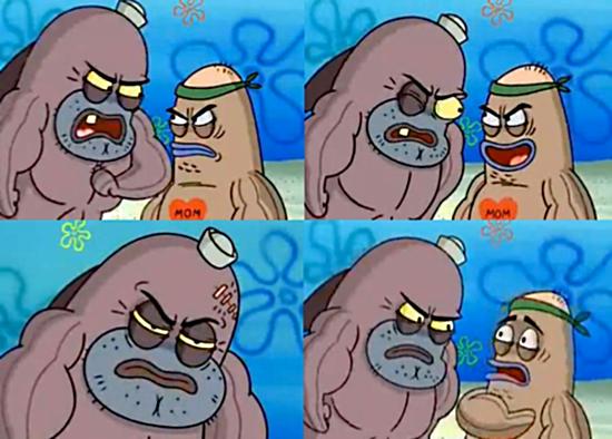 Salty Spitoon Blank Meme Template