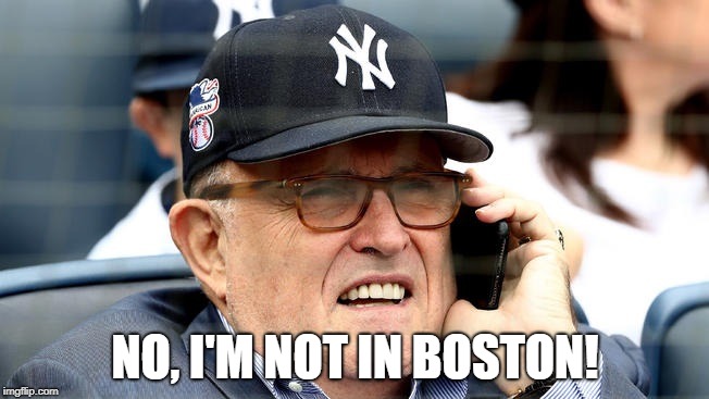 NO, I'M NOT IN BOSTON! | made w/ Imgflip meme maker