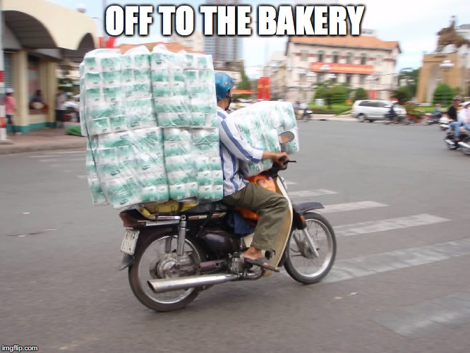 OFF TO THE BAKERY | made w/ Imgflip meme maker