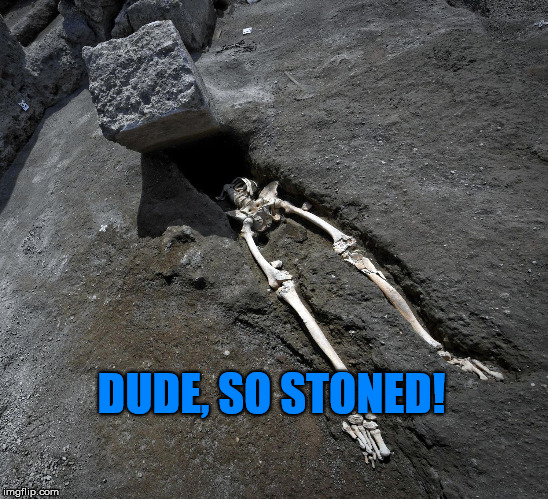 Pompeii Rox | DUDE, SO STONED! | image tagged in pompeii rox,stoned,high,marijuana,pot,weed | made w/ Imgflip meme maker