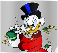 scrooge mcduck rico mcpato Blank Meme Template