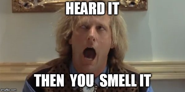 Harry likes the  scent! | HEARD IT; THEN  YOU  SMELL IT | image tagged in heard a two stroke,then,you smell it,you | made w/ Imgflip meme maker