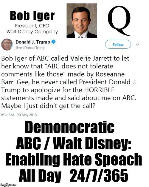 Trump vs. Bob Igor ~ CEO of ABC / Walt Disney Company (Meme)