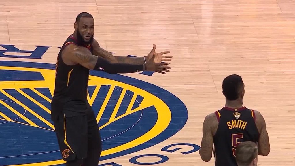 LeBron JR WTF Blank Meme Template