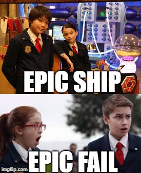 Epic Ship vs. Epic Fail (Odd Squad) | EPIC SHIP; EPIC FAIL | image tagged in epic ship,epic fail,odd squad,olive,otto,olivexotto | made w/ Imgflip meme maker
