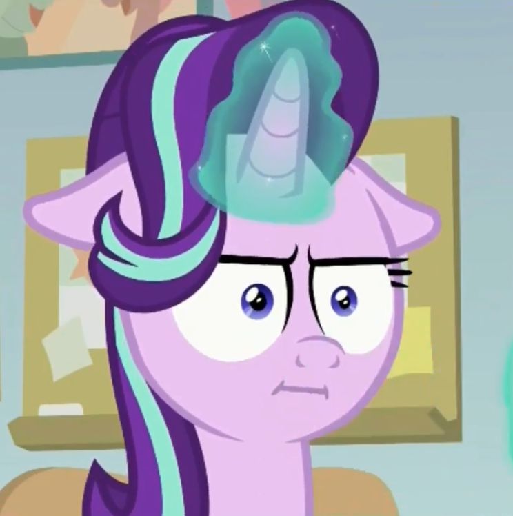 starlight glimmer :I Blank Meme Template