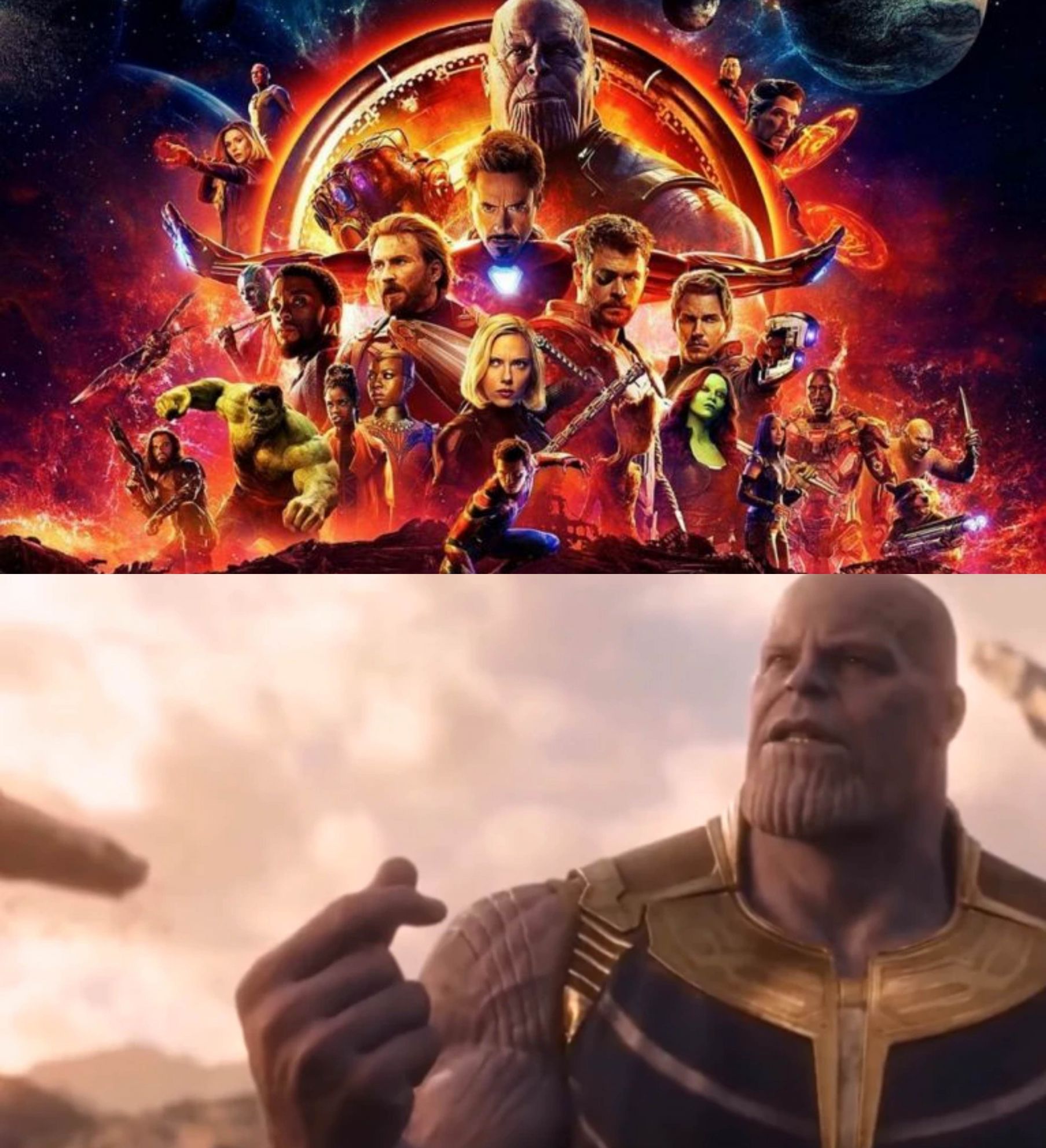 thanos Blank Meme Template