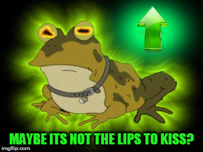 MAYBE ITS NOT THE LIPS TO KISS? | made w/ Imgflip meme maker