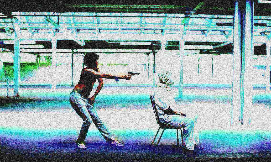 This is America (Deep Fried) Blank Meme Template