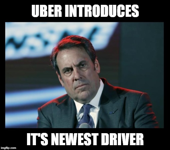 General Motors vice president of product development Mark Reuss crashed a Corvette ZR-1 Pace Car at the Detroit Grand Prix | UBER INTRODUCES; IT'S NEWEST DRIVER | image tagged in funny memes,irony,chevrolet,ford,driving | made w/ Imgflip meme maker