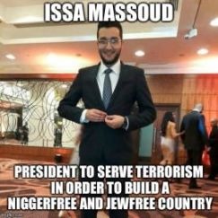 image tagged in president issa massoud | made w/ Imgflip meme maker