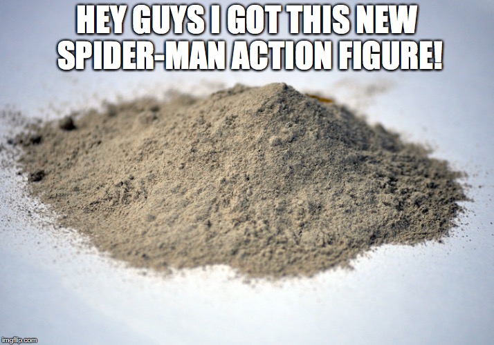 SPOILER | HEY GUYS I GOT THIS NEW SPIDER-MAN ACTION FIGURE! | image tagged in memes,funny,marvel,spider man,infinity war,spoilers | made w/ Imgflip meme maker