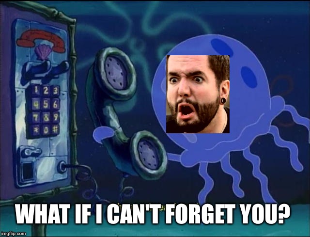 WHAT IF I CAN'T FORGET YOU? | image tagged in jeremy mckinnon,caraphernalia,pierce the veil | made w/ Imgflip meme maker