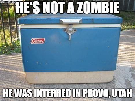 Gary Coleman Burial | HE'S NOT A ZOMBIE; HE WAS INTERRED IN PROVO, UTAH | image tagged in gary coleman,zombie | made w/ Imgflip meme maker