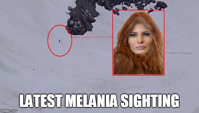 LATEST MELANIA SIGHTING | made w/ Imgflip meme maker
