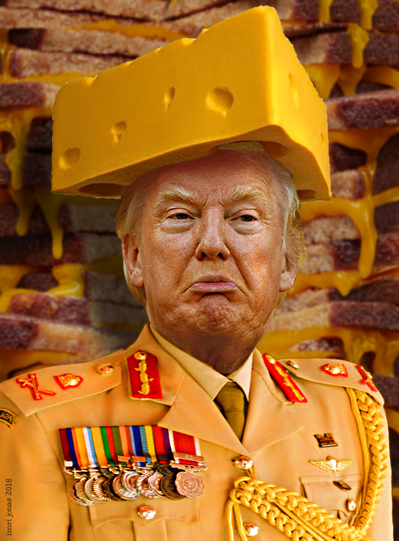 Commander of Cheese Blank Meme Template