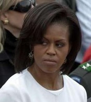 High Quality Angry Michelle Obama Blank Meme Template
