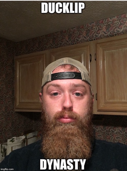 Duck Lips  | image tagged in duck dynasty,beards,gingers,funny memes,too funny | made w/ Imgflip meme maker