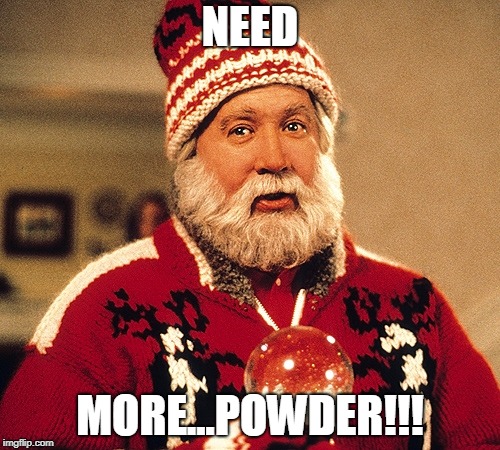 Tim Allen | NEED; MORE...POWDER!!! | image tagged in tim allen | made w/ Imgflip meme maker