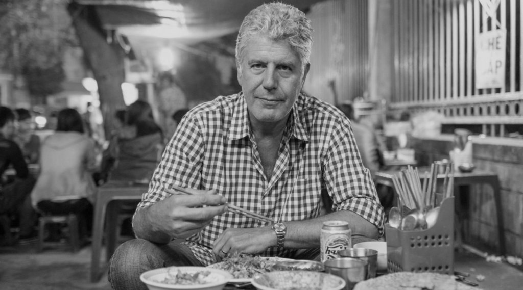 BOURDAIN Blank Meme Template