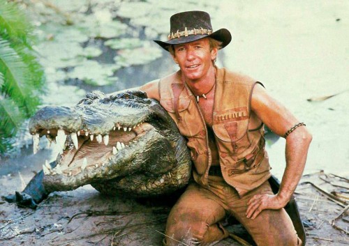 Crocodile Dundee Paul Hogan Blank Meme Template