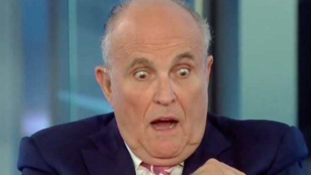 Bug Eyed Giuliani Blank Meme Template