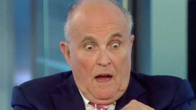 High Quality Bug Eyed Giuliani Blank Meme Template