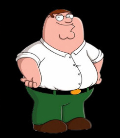 High Quality Smiling Peter Griffin  Blank Meme Template