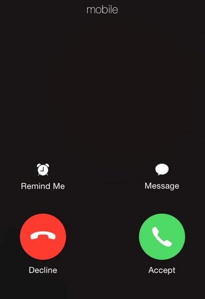 Incoming call Blank Template - Imgflip
