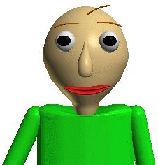 High Quality Baldi Blank Meme Template