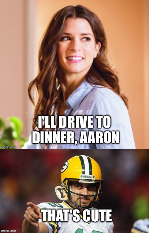 THAT'S CUTE | image tagged in green bay packers | made w/ Imgflip meme maker