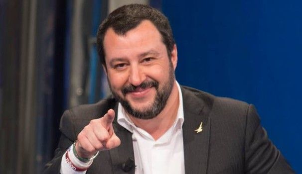 High Quality Salvini laugh Blank Meme Template