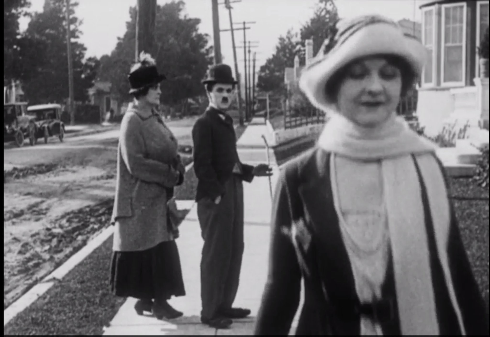 Distracted Chaplin Blank Meme Template