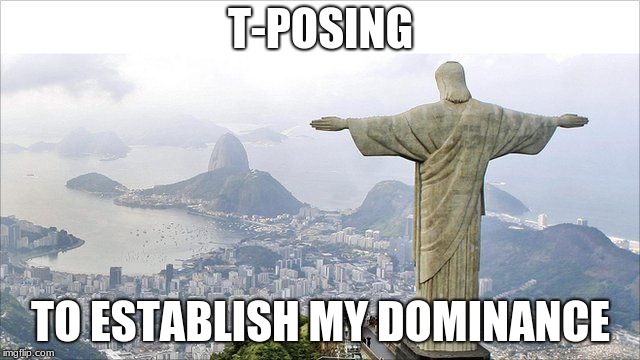 Jesus T-Posing Memes - Imgflip