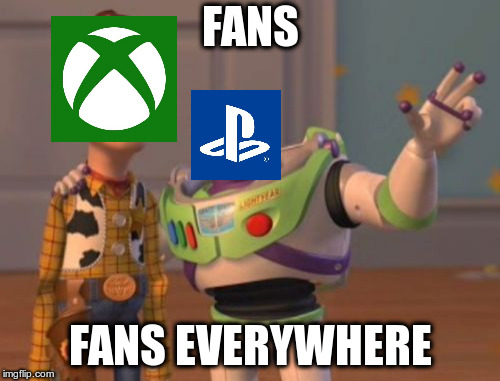 X, X Everywhere | FANS; FANS EVERYWHERE | image tagged in memes,x x everywhere | made w/ Imgflip meme maker