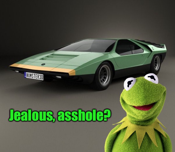Jealous, asshole? | image tagged in memes,frog week | made w/ Imgflip meme maker