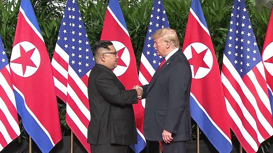 Trump Kim Blank Meme Template