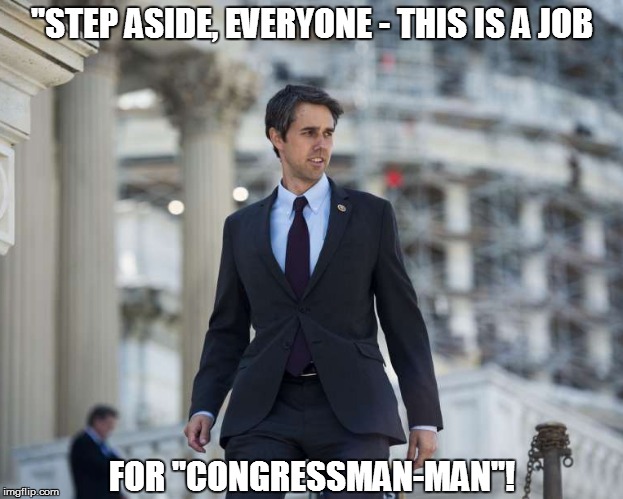 ''STEP ASIDE, EVERYONE - THIS IS A JOB FOR ''CONGRESSMAN-MAN''! | made w/ Imgflip meme maker
