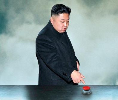 Image result for Kim Jong-un pressing the button