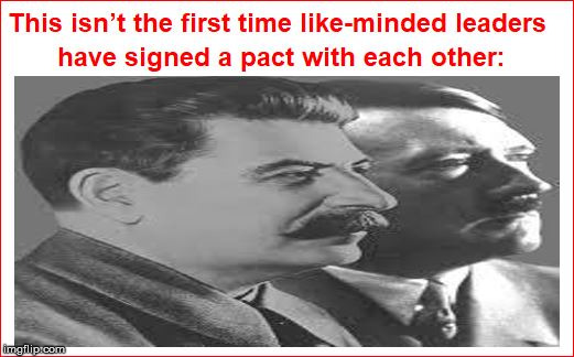 image tagged in trump stalin hitler | made w/ Imgflip meme maker