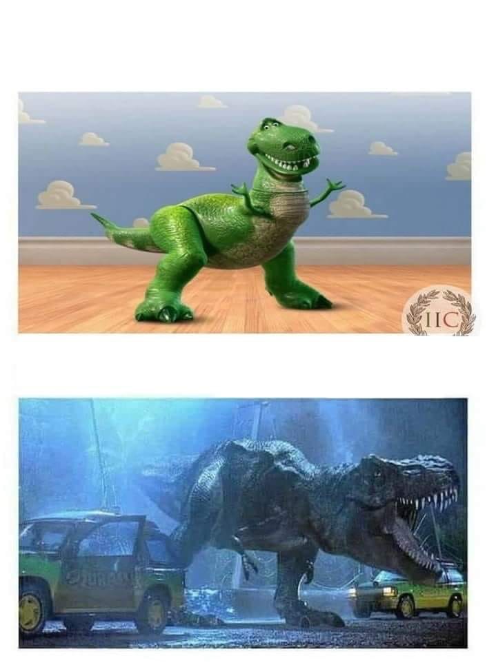 T-Rex Blank Meme Template