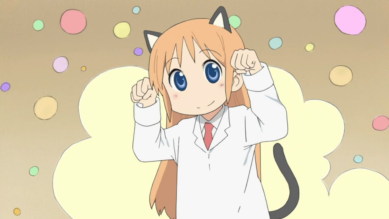 High Quality hakase da nya catgirl anime Blank Meme Template