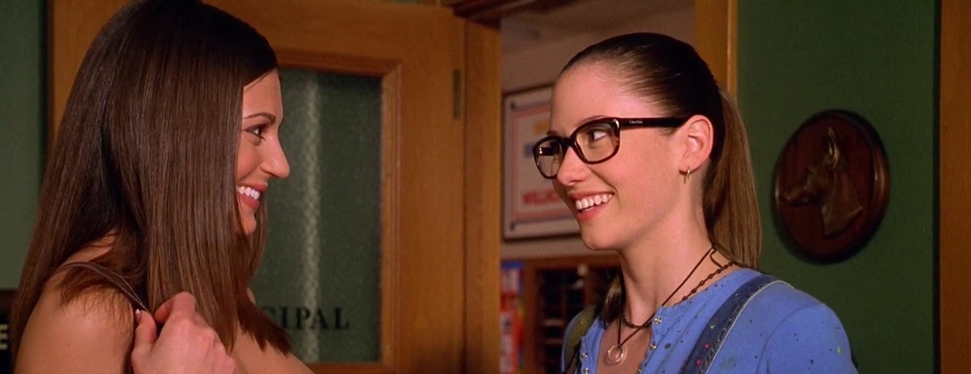 High Quality Chyler Leigh, Cerina Vincent, Not Another Teen Movie Blank Meme Template