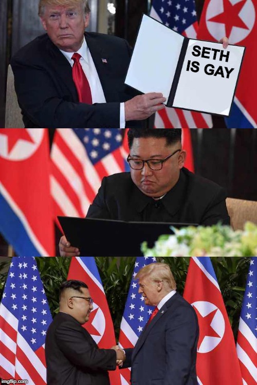 North Korea  | SETH IS GAY | image tagged in north korea | made w/ Imgflip meme maker
