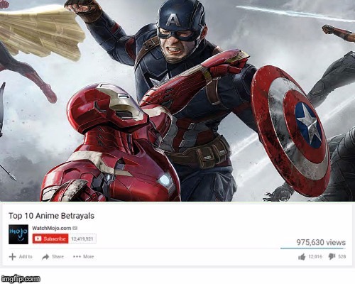 Seems legit. | image tagged in memes,funny,top 10,anime,civil war,betrayal | made w/ Imgflip meme maker