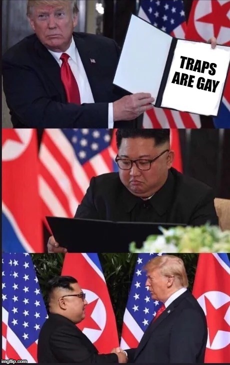 Oh yes they are | TRAPS ARE GAY | image tagged in trump traps gay | made w/ Imgflip meme maker